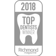 Top Dentist Winner 2018 Richmond Magazine