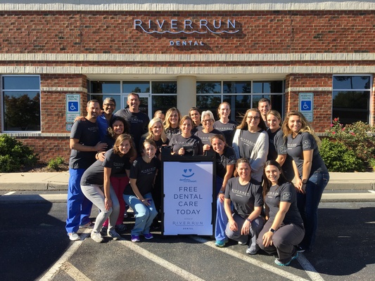 Group photo of staff at Dentistry from the Heart