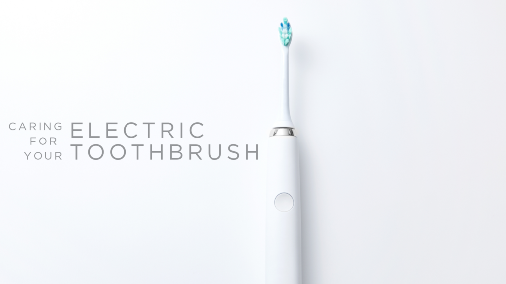 Cleaning your electric toothbrush